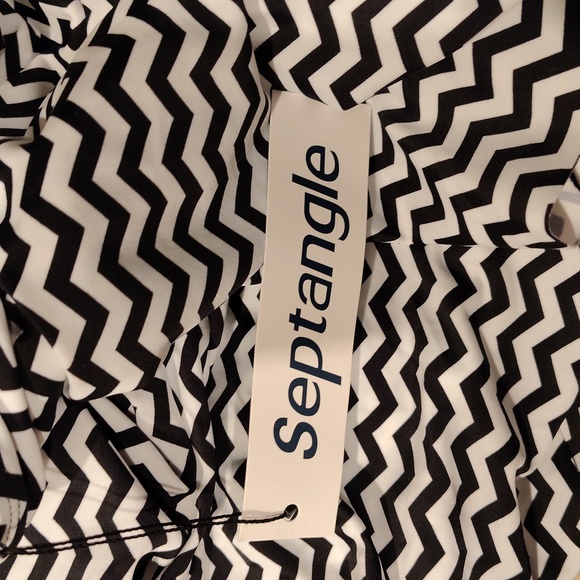 NWT Septangle Tankini Two Pc Set Ruffle Bathing suit with Boyshort Sz 20 - Picture 8 of 8